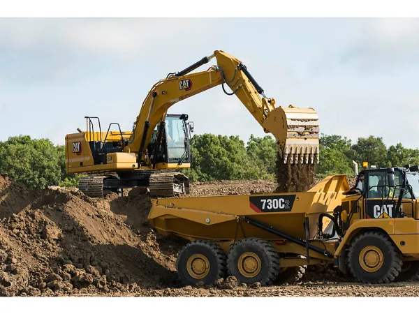 Koparka gąsienicowa 22T CAT 323 do wynajęcia