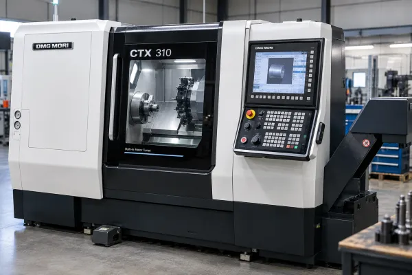 Tokarka CNC DMG MORI CTX 310 – 2018 – centrum tokarskie