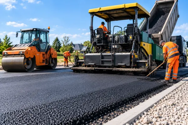 Asfaltowanie dróg i podjazdów – kompleksowe usługi drogowe
